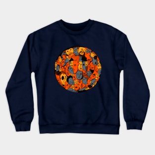 Orangrey Many Faces Crewneck Sweatshirt